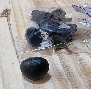 NARIZ COM TRAVA PRETO - TAMANHO 4,5