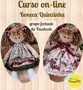 CURSO ON-LINE BONECA QUINZINHA