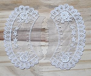RENDA  (para gola de roupa) -  2 UNIDADES