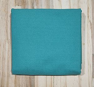 TECIDO TRICOLINE LISO VERDE TIFANY