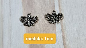 PINGENTE BORBOLETA - 2 UNIDADES