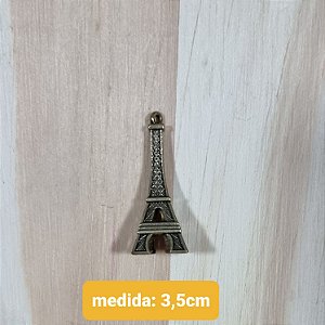 PINGENTE TORRE EIFFEL 3,5CM - 1 UNIDADE