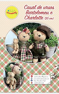 PROJETO DIGITAL - CASAL DE URSOS  BARTOLOMEU  é  CHARLOTTE