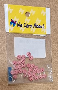 BOTÃO  SMALL SALMÃO  -  30 UNIDADES