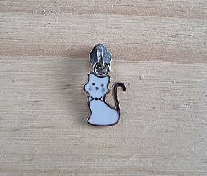 CURSOR ESMALTADO GATINHO  BRANCO