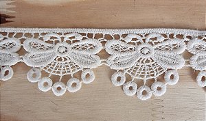 RENDA ALGODÃO  FLY - COR CRU