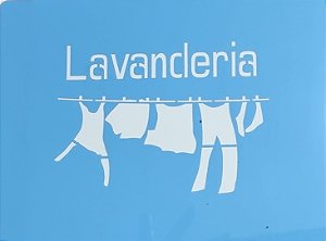 STENCIL LAVANDERIA