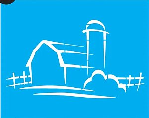 STENCIL CASA - FARM HOUSE