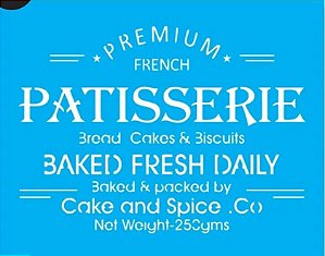 STENCIL PATISSERIE