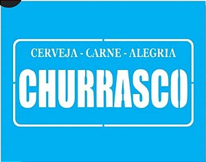 STENCIL  CHURRASCO