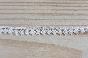 RENDA BOLINHA - OFF WHITE