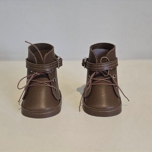 BOTA PARA BONECA MODELO 2 - COR  CARAMELO
