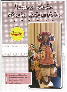 PROJETO DIGITAL -  BONECA ANNIE COLEÇÃO MARIA BRINCADEIRA