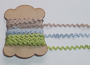 SIANINHA 5MM placa com 3 cores - 9 metros (3 mts de cada cor)
