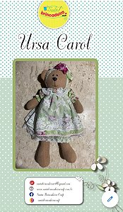 PROJETO DIGITAL - URSA CAROL 50CM