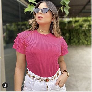 Blusa Canelada Maitê