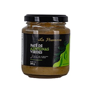 PATÊ DE AZEITONA VERDE 200G (Feito com Biomassa de Banana Verde)