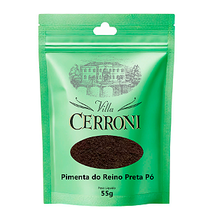 Pimenta do Reino Preta em Pó - Pouch - 55g
