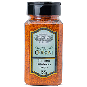 Pimenta Calabresa em Pó - Pote - 100g