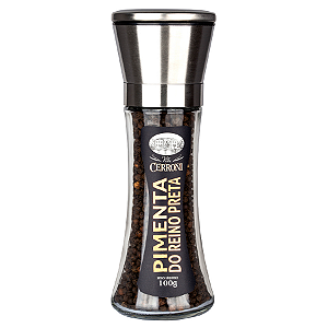 Pimenta do Reino Preta com Moedor - 100g