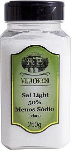 Sal Light (50% menos sódio) Iodado - 250g