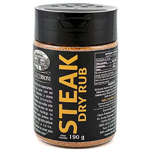 Steak Dry Rub - Pote - 190g