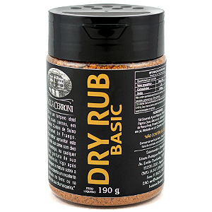 Dry Rub Basic - Pote - 190g