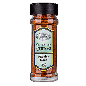 Páprica Doce - Vidro - 40g