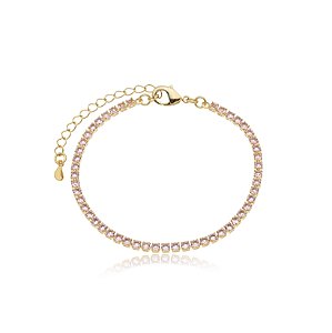 Pulseira Riviera Rosa
