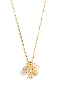 Corrente Árvore da Vida Cravejada