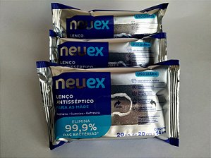 Lenços umedecidos antissépticos