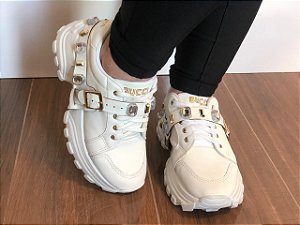 gucci tenis com pedraria