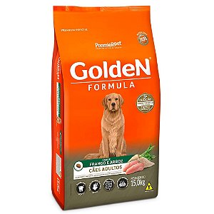 GoldeN Formula Cães Adultos Frango & Arroz 15kg