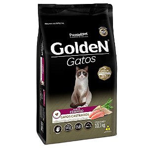 GoldeN Gatos Castrados Frango 10,1kg