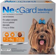 Antipulgas e Carrapatos NexGard 11,3 mg GRANEL para Cães de 2 a 4 Kg