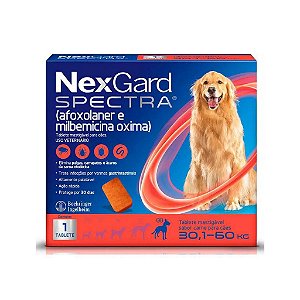 NexGard Spectra 1 Comprimido Granel 30,1-60kg