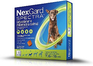 NexGard Spectra 7,6-15kg 1 comprimido granel