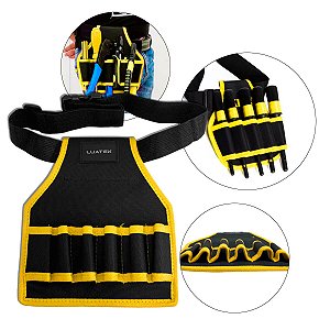 Cinto Porta Ferramentas [Preto/Amarelo]  Modelo LWJ-2231