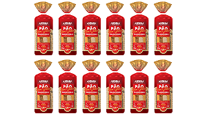 Kit com 12 Pães sem Glúten Aminna Sem Açúcar Tradicional 400g ID: 175