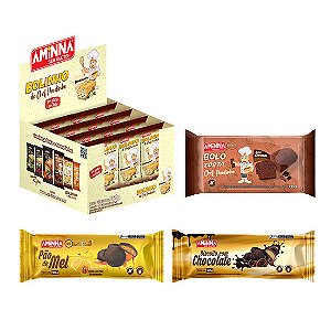 KIT de Chocolate ou Páscoa Aminna Sem Glúten e Sem Leite