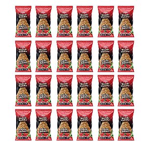 Kit 24 unidades Biscoito de Polvilho Sem Glúten, Vegano com Tomate e Manjericão Aminna - 90g cada - ID: 230