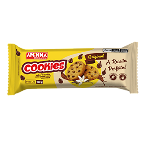Cookies Original Sem Glúten Aminna 12 unidades de 100g - ID: 237