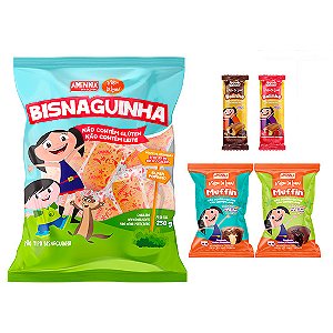 Kit O Show da Luna Aminna Sem Gluten e Sem Leite