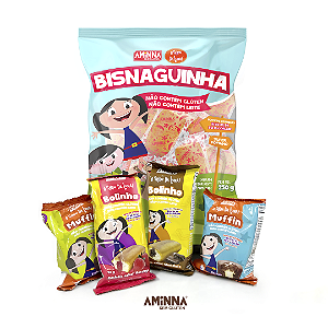 Kit O Show da Luna Aminna Sem Gluten e Sem Leite