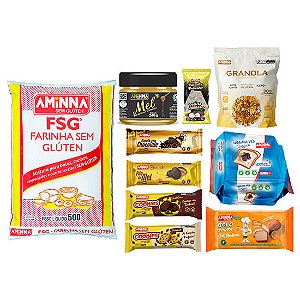 Kit Essencial Sem Glúten - Seleção Especial Aminna