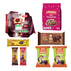 Kit Café da Manhã Sem Glúten - Seleção Especial Aminna