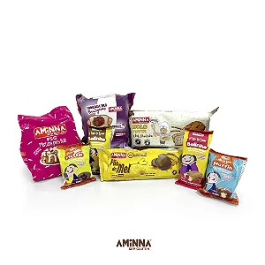 Kit Café da Manhã Sem Glúten - Seleção Especial Aminna