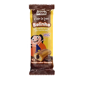 Show da Luna - Bolinho Sem Glúten de Baunilha com Chocolate 40 g Aminna ID: 243