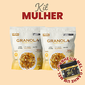 Kit Granolas Sortidas + Mel de brinde