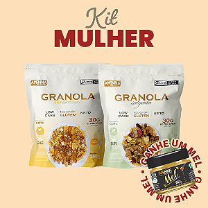 Kit Granolas Sortidas + Mel de brinde